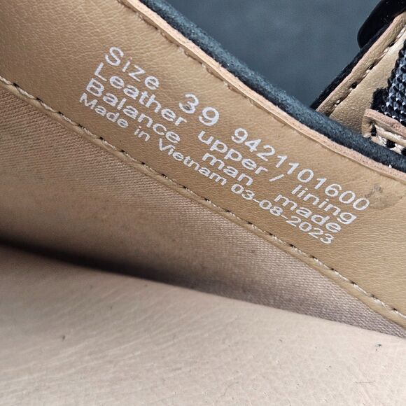 Dansko Berry Clog Shoes Womens EU39 US 9 Black Nubuck Leather Clogs Slip On - Picture 11 of 14